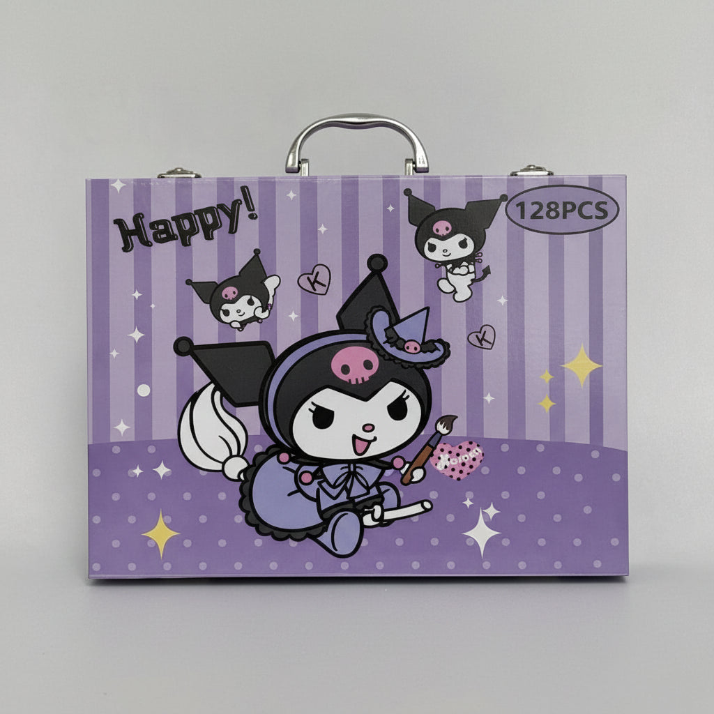 128 pcs Kuromi Drawing & Painting Set