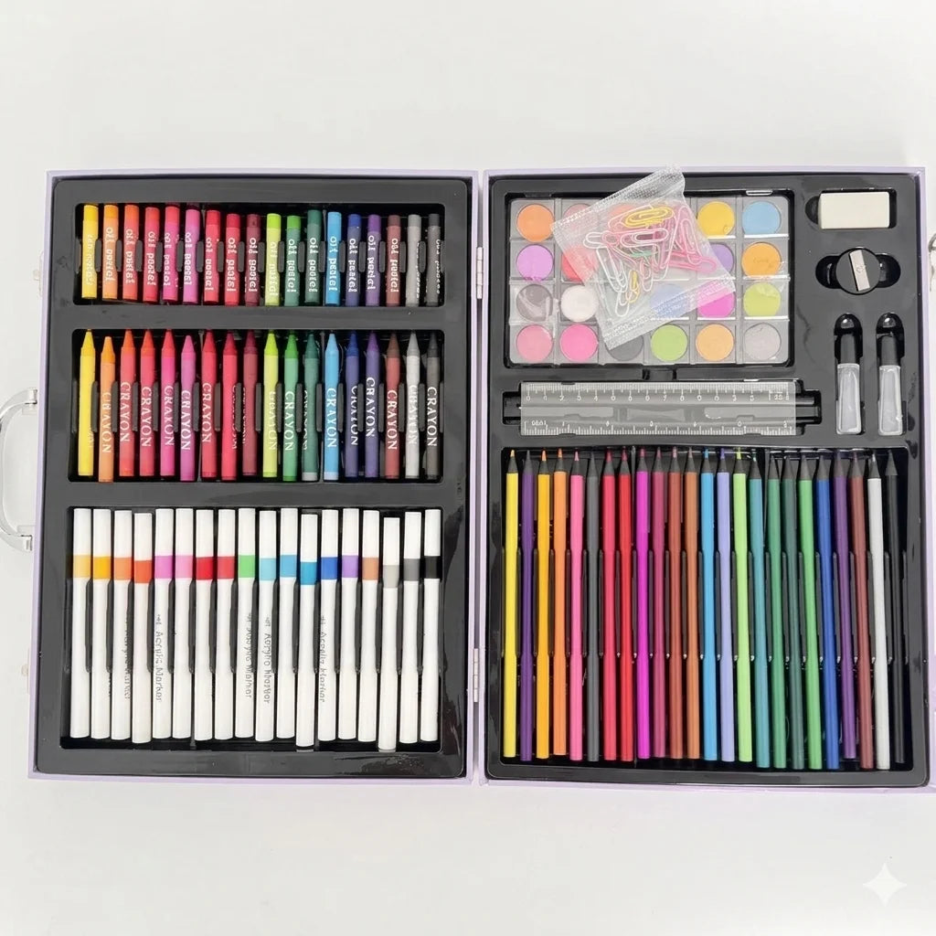 128 pcs Kuromi Drawing & Painting Set