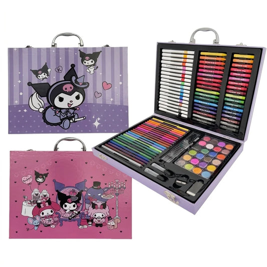 128 pcs Kuromi Drawing & Painting Set