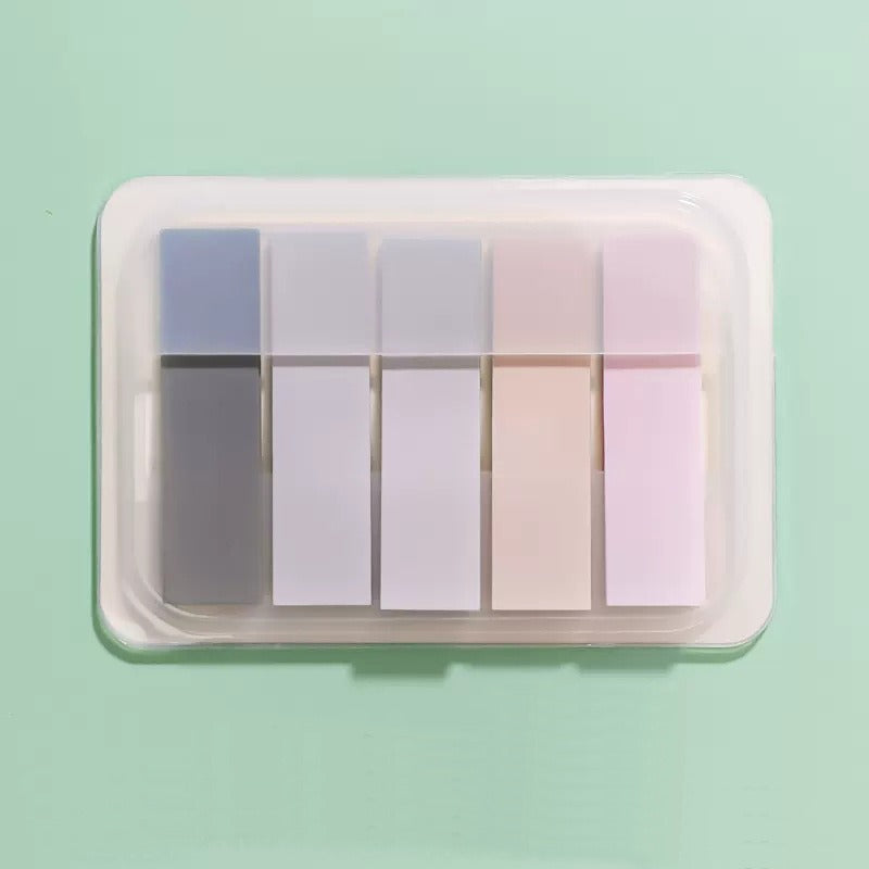 Translucent Morandi Color Sticky Note Tabs – thepaperworm