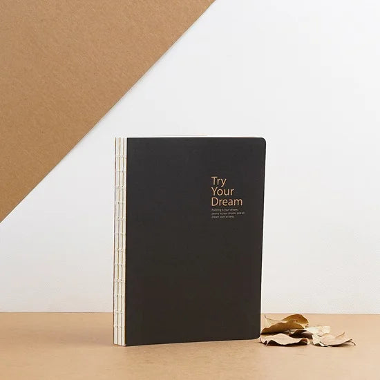 Classic Two-Way Double-Sided Plain Diary and Journal
