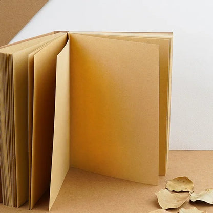 Vintage Kraft Blank Cover Sketch Book