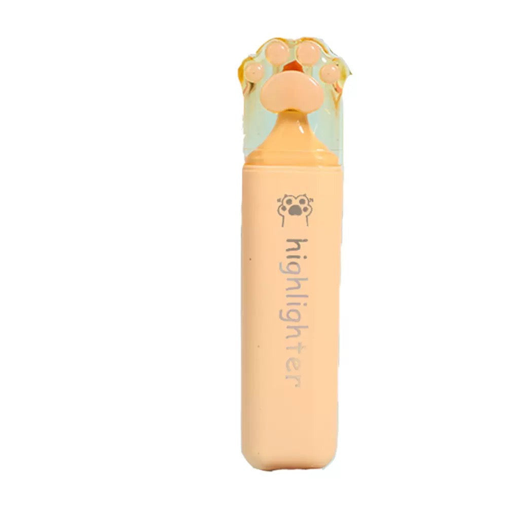 Cat Paw Pastel Color Highlighters