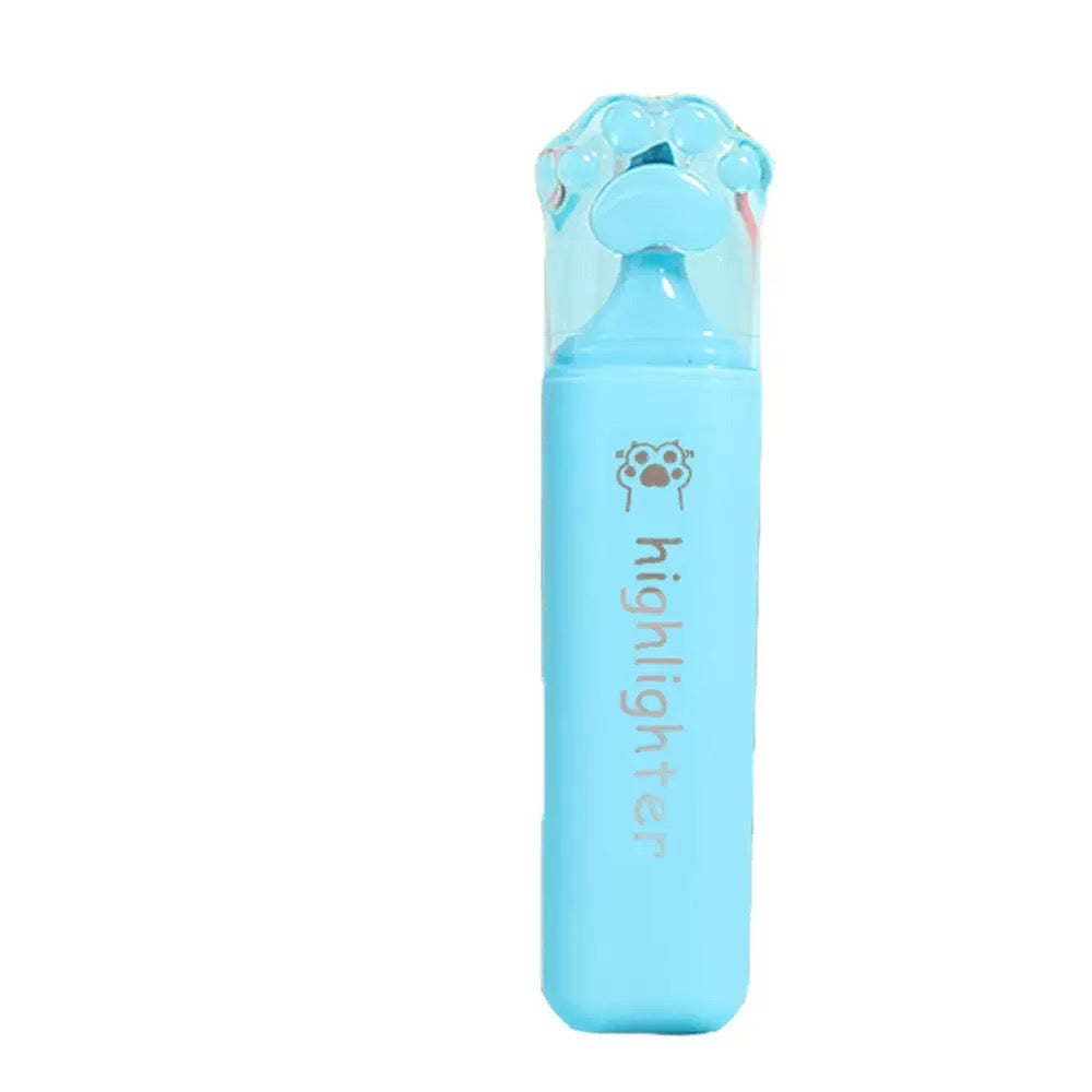 Cat Paw Pastel Color Highlighters