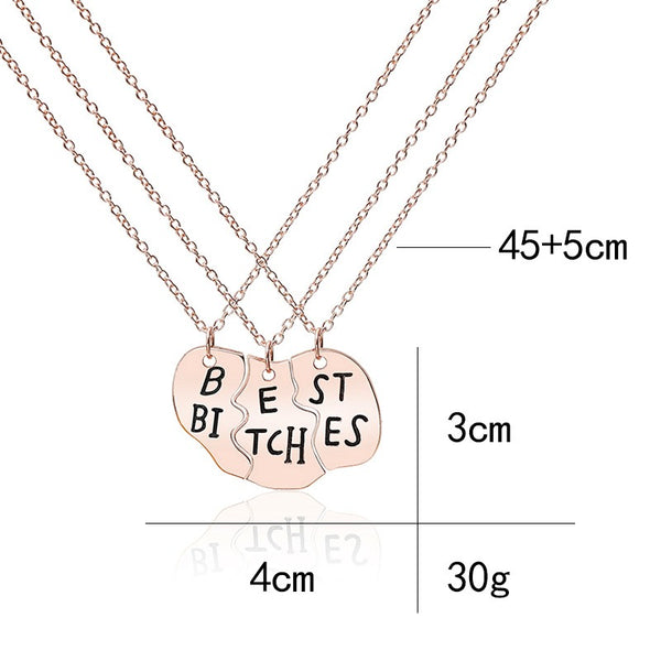 Gang of Three - Necklace For Girls