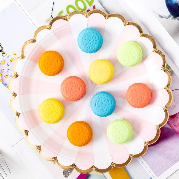 Macaron Erasers