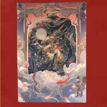 Fantasy Wonderland Gold Foil Cover Designed Journal