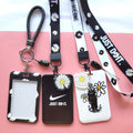 Multipurpose Student ID Card Holder Neck Strap Lanyard - Daisy Series