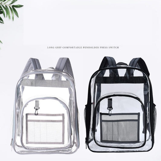 Trendy Transparent Backpack Bag - Stylish & Modern