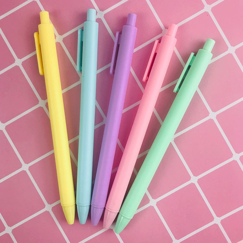 Macaron Color Gel Pen - Set of 5
