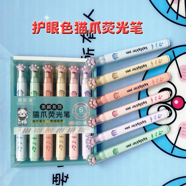 Soft Head Cat Claw Highlighter Tea Color