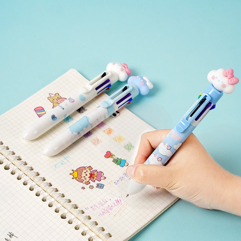 Cute Ribbon Doll Ten-color Ballpoint