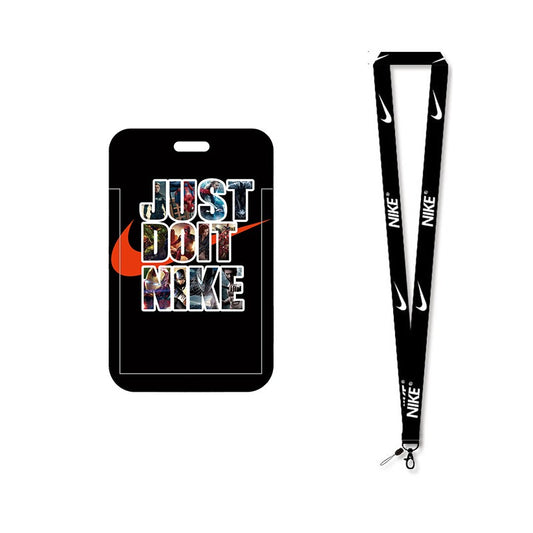 Card Holder with Neck Strap Lanyard - Sports Brand Series