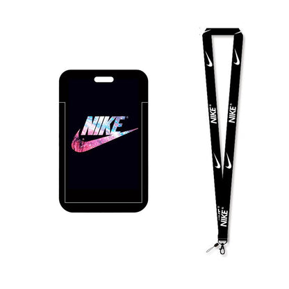 Card Holder with Neck Strap Lanyard - Sports Brand Series