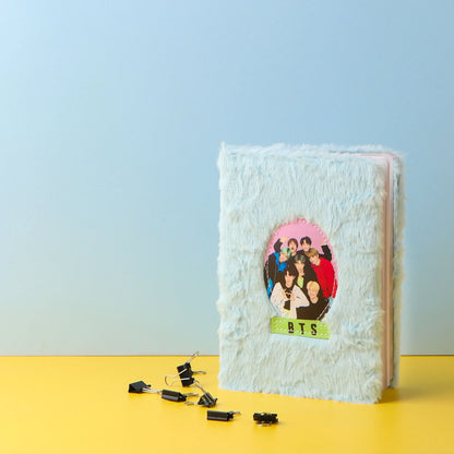 BTS Youth League Fur Notebook Diary