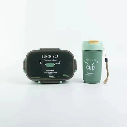 Fashion Lunch Box With Water Bottle