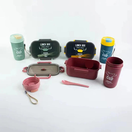 Fashion Lunch Box With Water Bottle