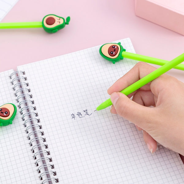 Cute Avocado Gel Pen