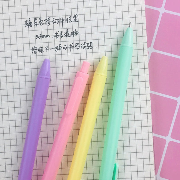 Macaron Color Gel Pen - Set of 5