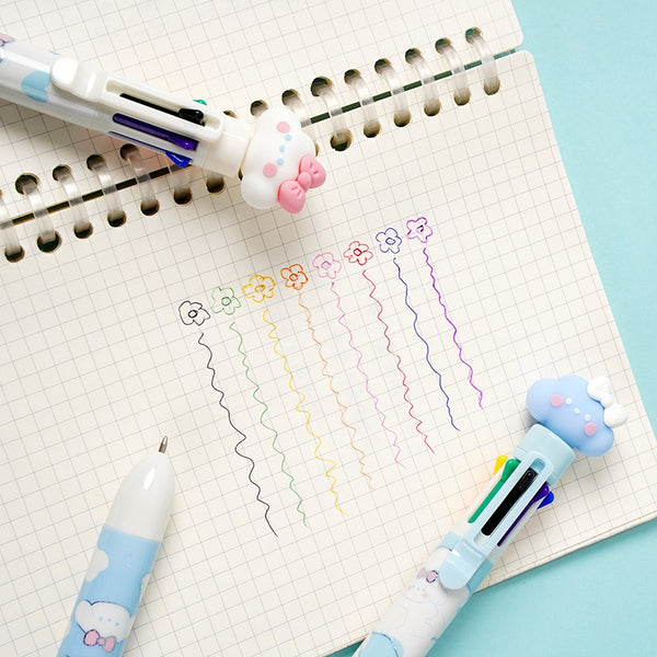 Cute Ribbon Doll Ten-color Ballpoint