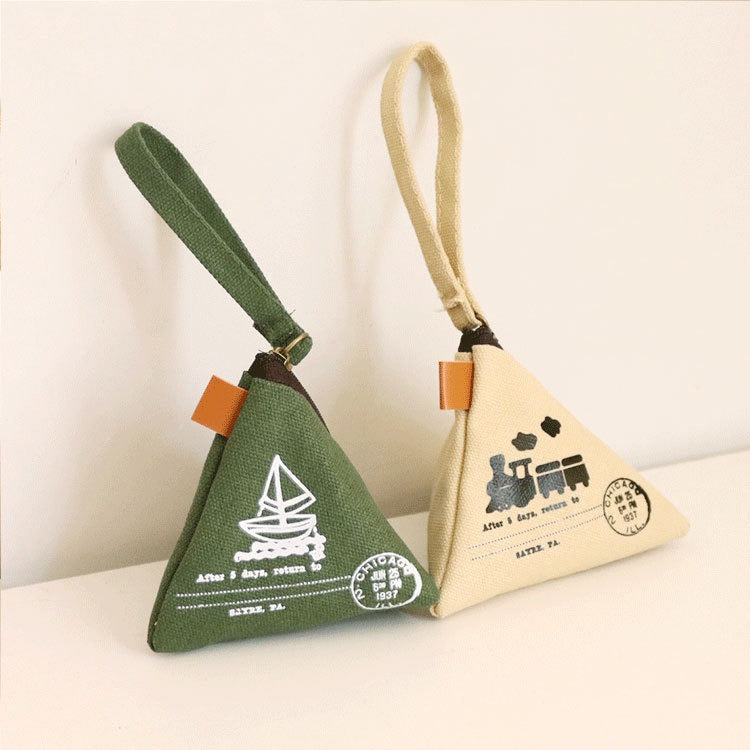 Retro Dumpling Shape Coin Purse and Pouch