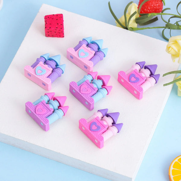 Cute Princess Castle Eraser