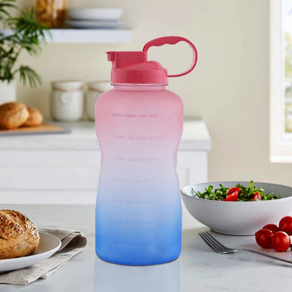 3.8L Extreme Sipper Water Jug with Motivatioanl Time Marker
