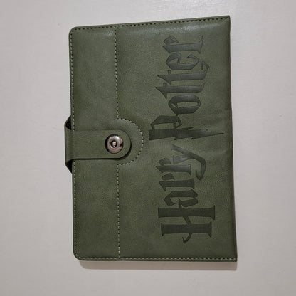 Harry Potter Vintage Leather Notebook With Magnet