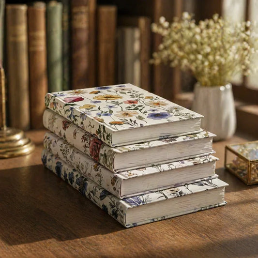 Flower Pattern Bush Hardcover Sketchbook