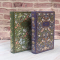 William Morris Floral Cover 365 Days Year Planner with Plain Kraft Pages