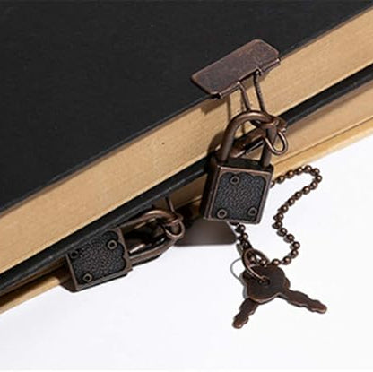 Retro 365 Plain Paged Planner Journal With Lock