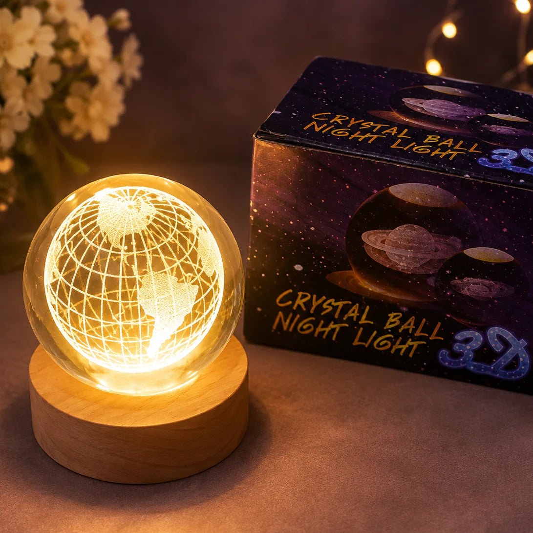 Luminous Crystal Table Model