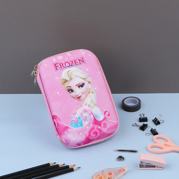 3D Frozen Theme Pencil Case Organizer Pouch