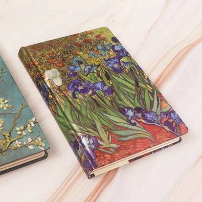 3D Oil Painting Van Gogh Cover Retro Coloring Page Journal