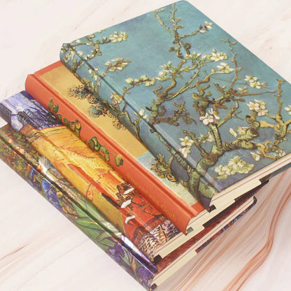 3D Oil Painting Van Gogh Cover Retro Coloring Page Journal