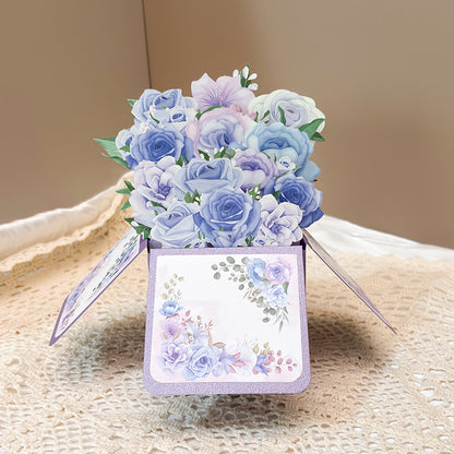 3D Pop-up Flower Greeting Card