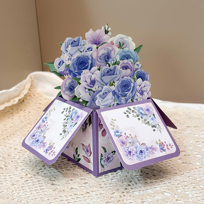 3D Pop-up Flower Greeting Card