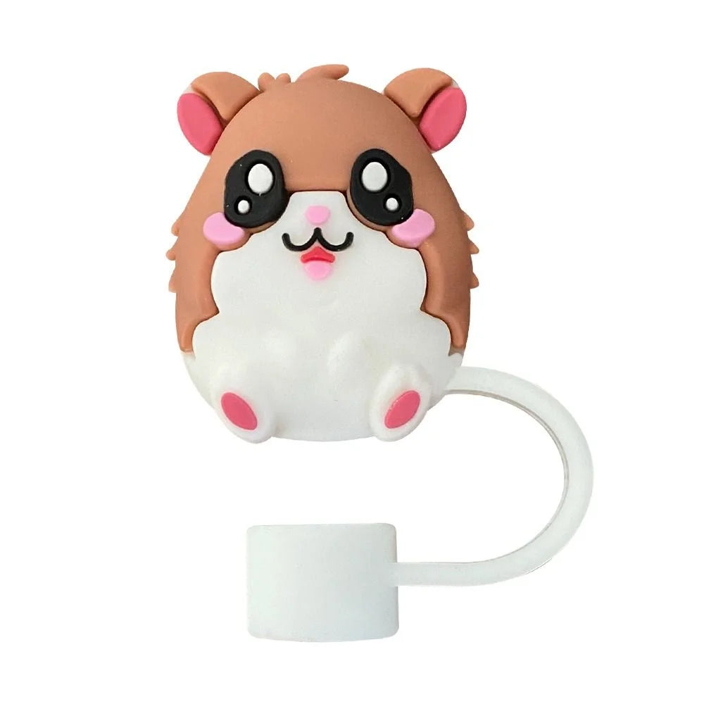 Cute animal-shaped phone case with a white background