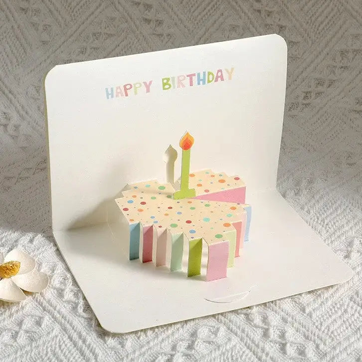 3D Birthday Greeting Card