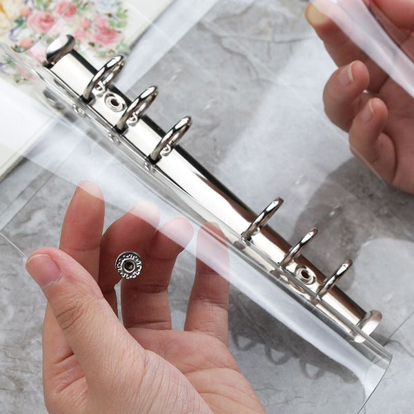 A5 Transparent Binder PVC Soft Shell Bullet Journal