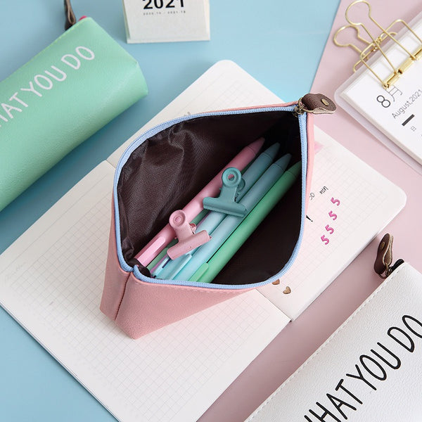Love What you do PU Leather Pencil Case and Pouch