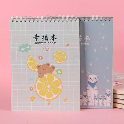 Big Size Cartoon Cover Sketchbook - Dear