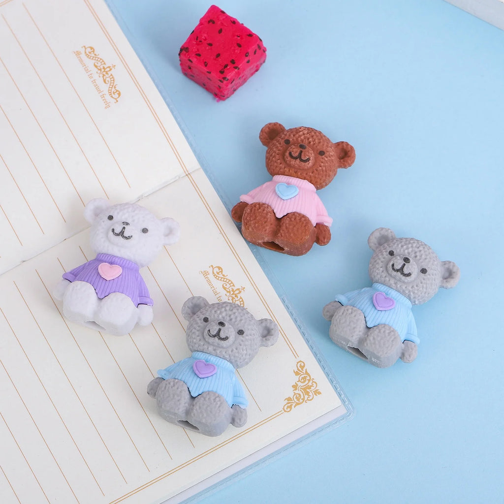 Cute Love Bear 3D Eraser