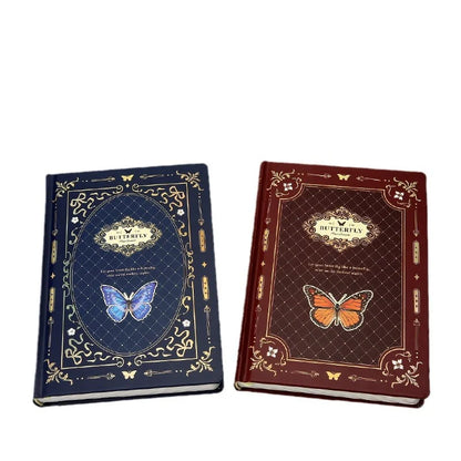 Gold Foiled Butterfly Hard Cover Journal