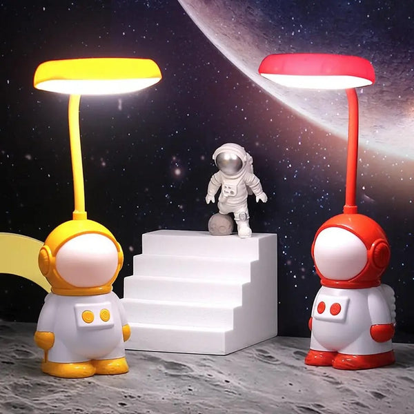 Cute Mini Astronaut Led Rechargeable Table Lamp