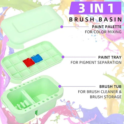 Multifunctional Paint Brush & Pallete Wash Set