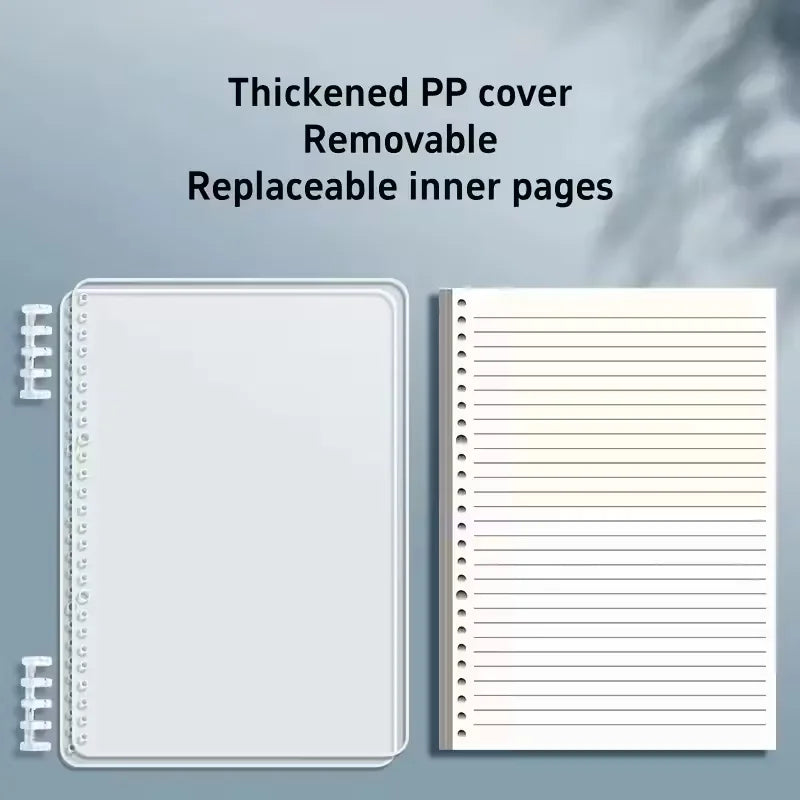 Spiral-Bound Notebook with SEA WAVE Cover