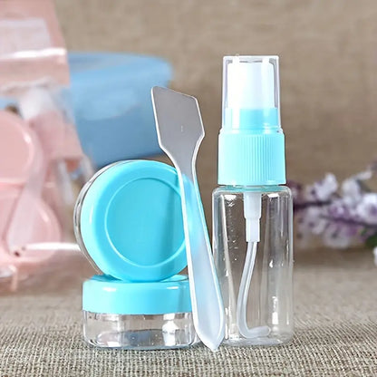 4 Piece Travel Bottle Set with Storage Bag
