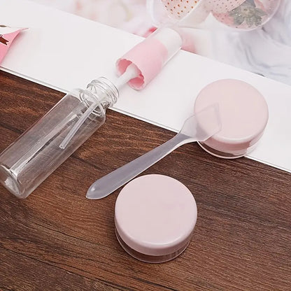 4 Piece Travel Bottle Set with Storage Bag