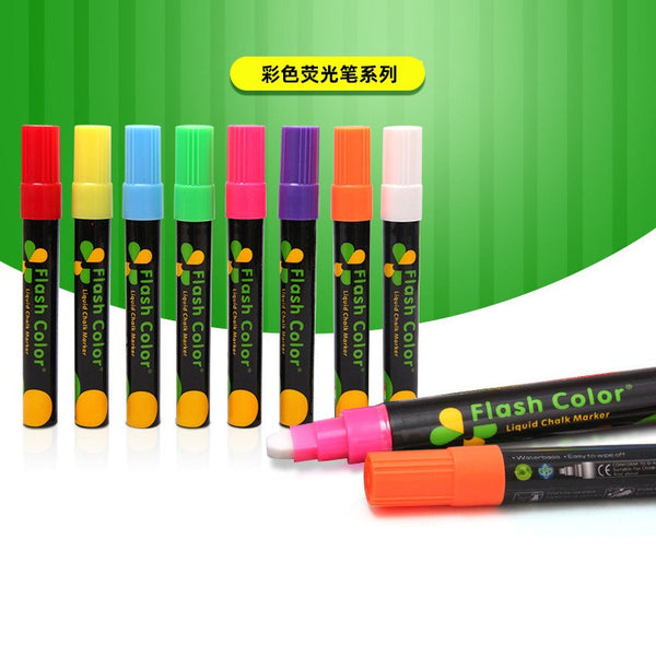 Fluorescent LED Electronic Light-Emitting Blackboard Pen